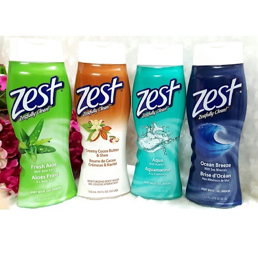 Sữa tắm Zest các mùi