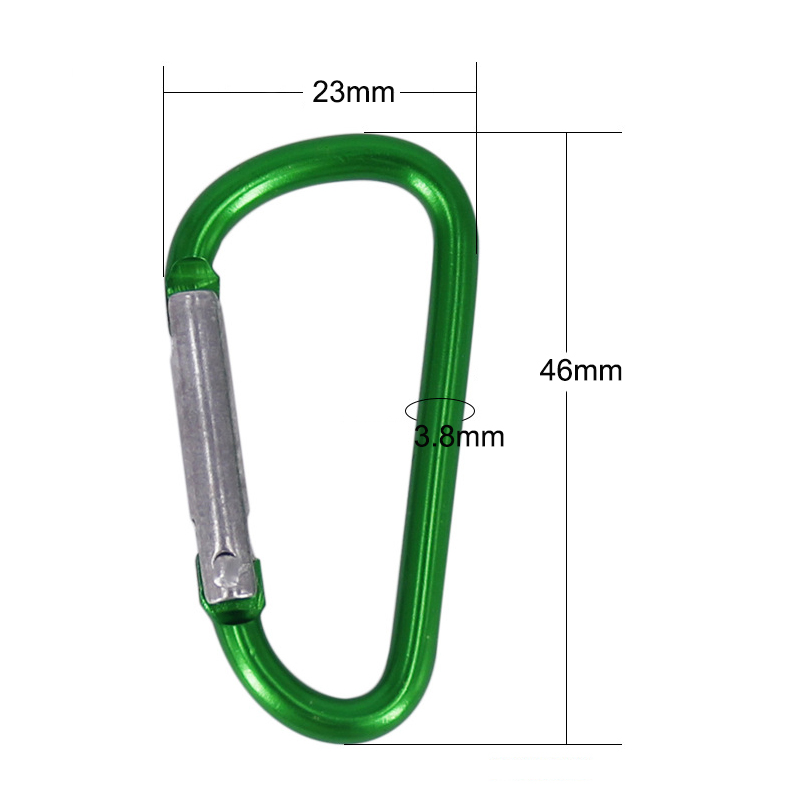 Khóa Carabiner hình chữ D làm từ hợp kim nhôm chất lượng cao  | BigBuy360 - bigbuy360.vn