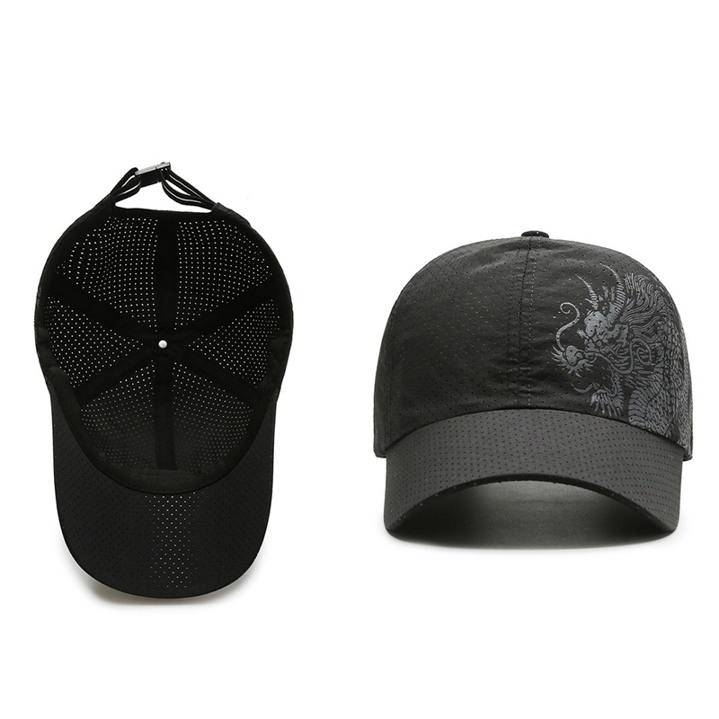 Nón Kết Thêu Hình Rồng Trung Hoa Cá Tính Cho Nam Nữ