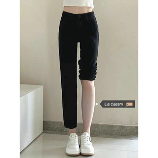 Quần jeans ống đứng basic - Có ảnh thật