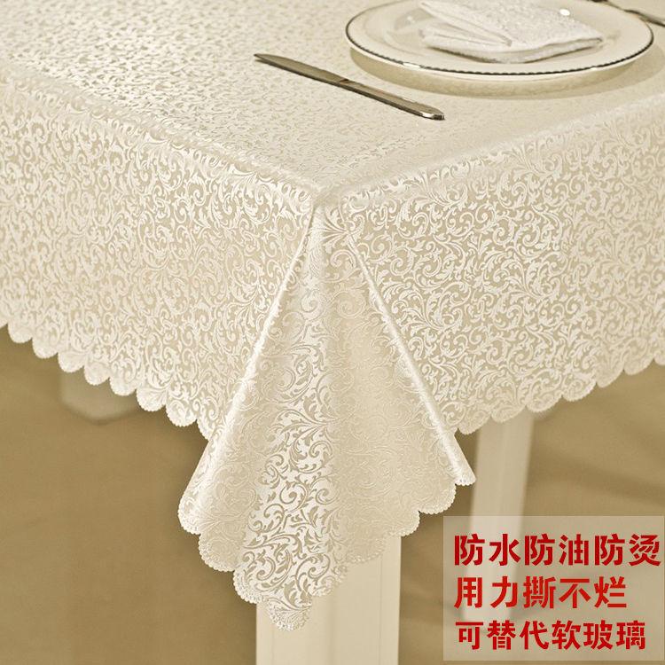 Khăn Trải Bàn Cà Phê Hình Chữ Nhật/Chữ Nhật Chống Thấm Nước/Dầu/ Bỏng Dùng Một Lần Phong Cách Châu Âu Sang Trọng