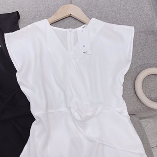 Ao tay hến xoắn vạt