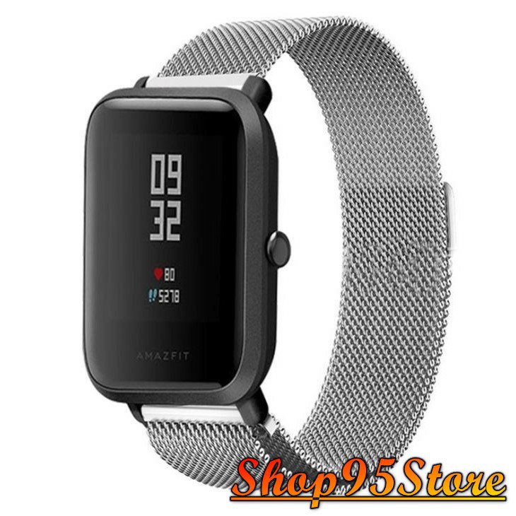 Dây đeo nam châm Milanese dành cho Xiaomi Amazfit Bip
