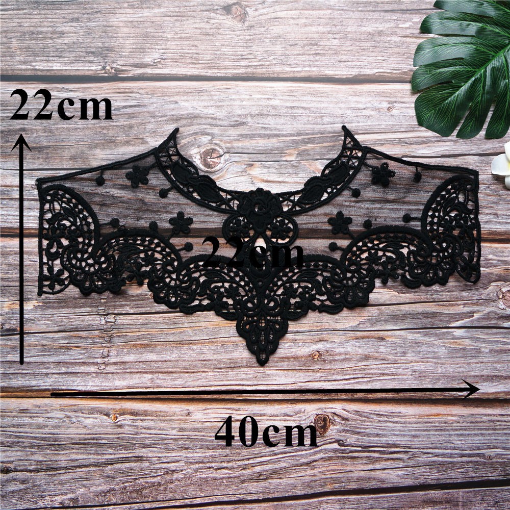 Vải Ren Thêu Cổ Áo Cưới Cho Cô Dâu