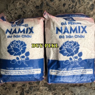 ĐÁ PERLITE NAMIX - ĐÁ TRÂN CHÂU - XỐP - GIỮ DINH DƯỠNG TỐT. Đất trồng sen đá, xương rồng. Hoa Hồng.