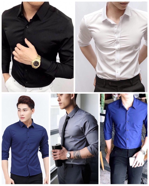 Free ship - Quần Âu Nam Quần Tây Nam Cao Cấp Màu Đen Hàn Quốc Dáng Ôm Body Vải Lụa Thái Chống Nhăn