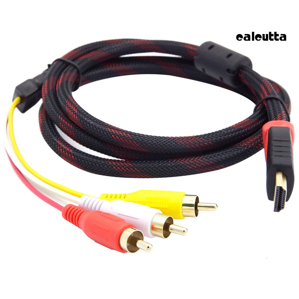 Dây Cáp Chuyển Đổi Hdmi Sang 3 Rca Av