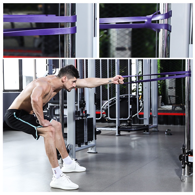 Dây Kháng Lực - dây trợ lực tập gym Powerband Tập Toàn Thân Chính hãng Process Cực bền