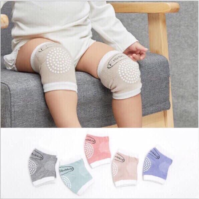 Bịt đầu gối tập bò cho bé Kids Socks