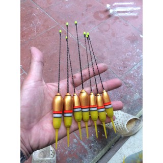 Phao đèn câu gần , câu lục hay câu đơn đều ok. Tặng kèm 2 pin cúc