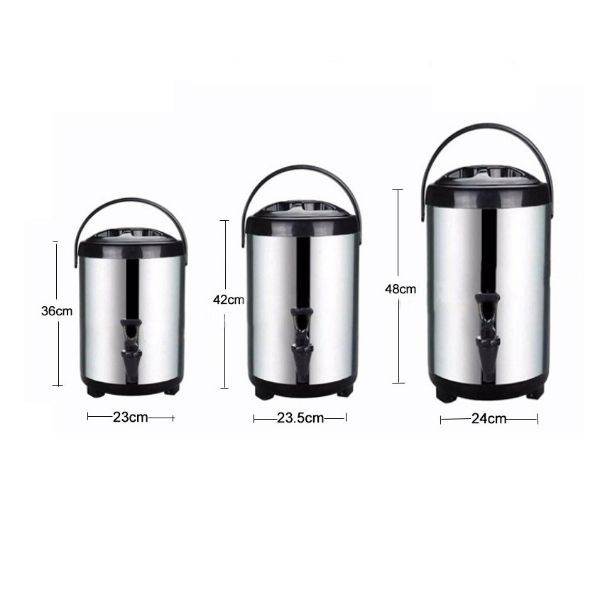 BÌNH Ủ TRÀ CÓ VÒI INOX TIỆN DỤNG