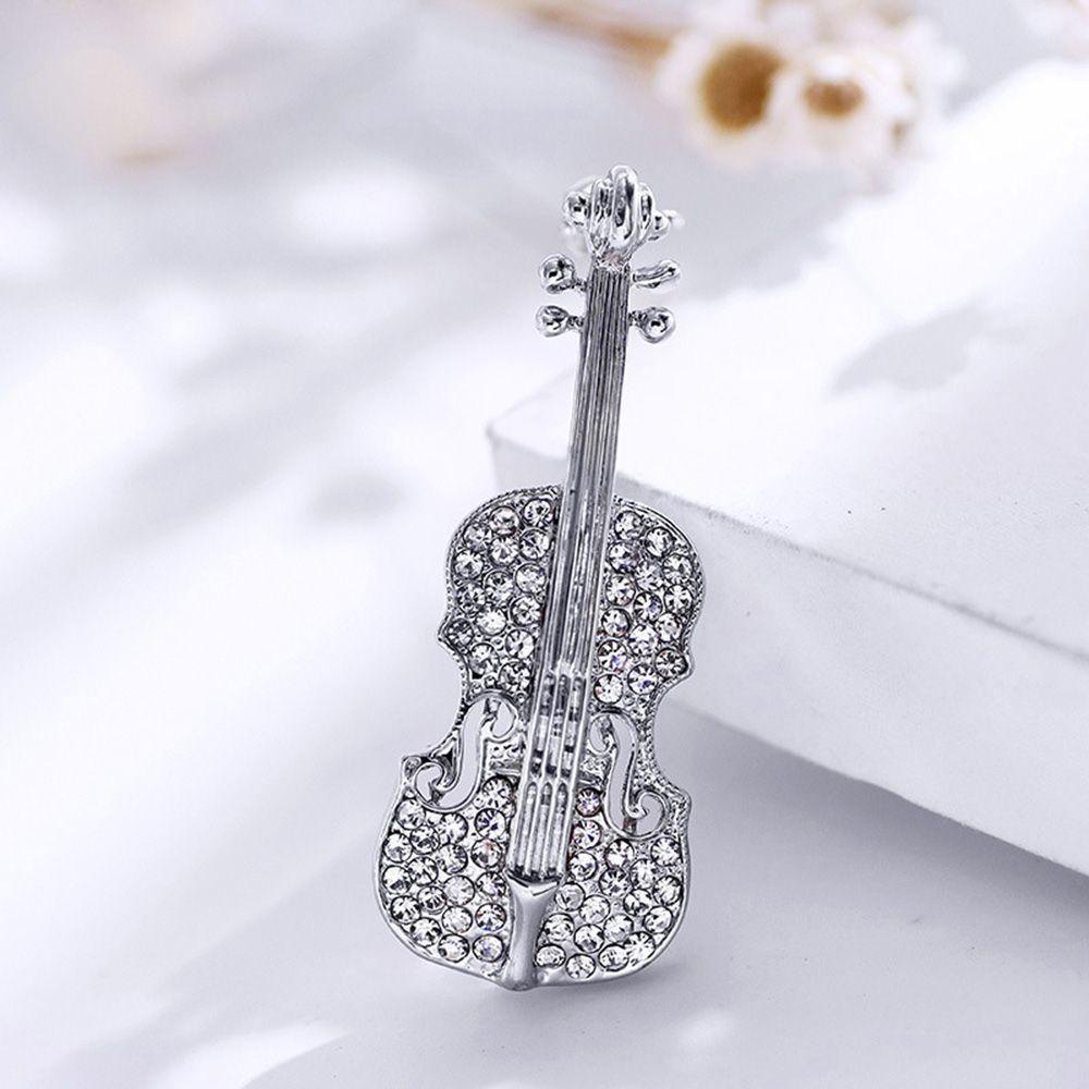 Ghim Cài Áo Hình Đàn Violin Thời Trang Cho Nam Và Nữ