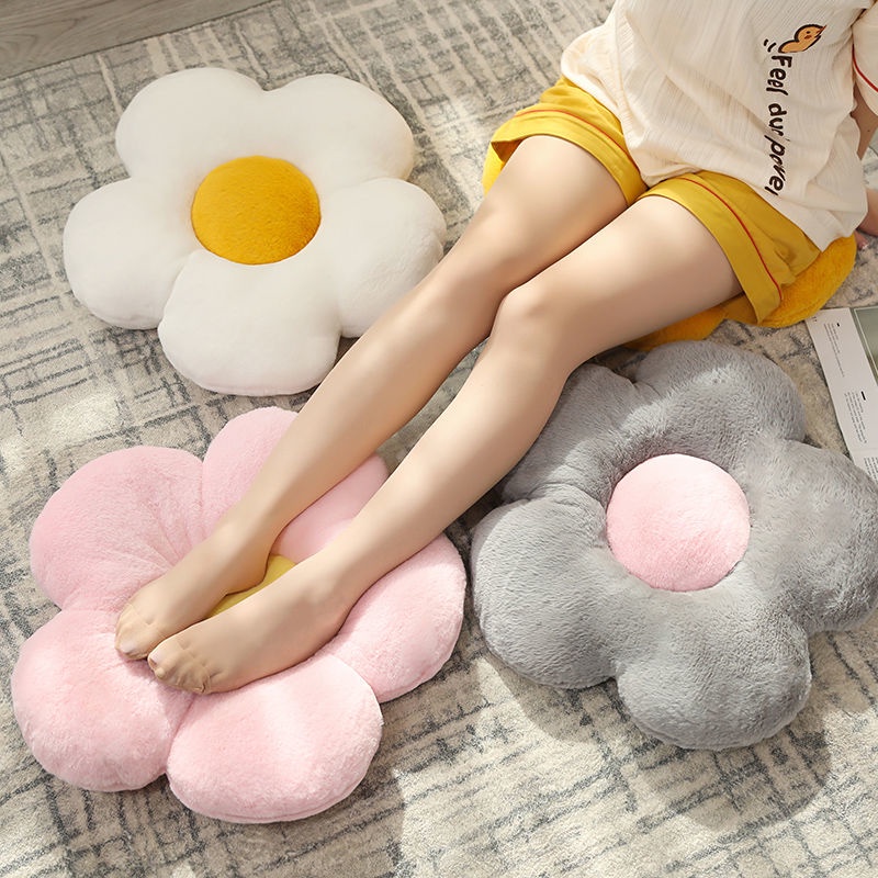 Đệm Bông Lót Ghế Ngồi Hình Hoa Kích Thước 50cm Mới 2023
