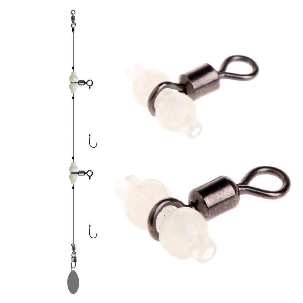 Set 10 khớp khuyên gắn mồi câu cá chuyên dụng