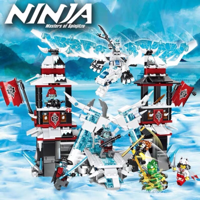 🔥🔥 Lắp Ráp Lari Bela 11333 Pháo Đài Của Hoàng Đế Băng Giá 🔥🔥 Ninjago 2019