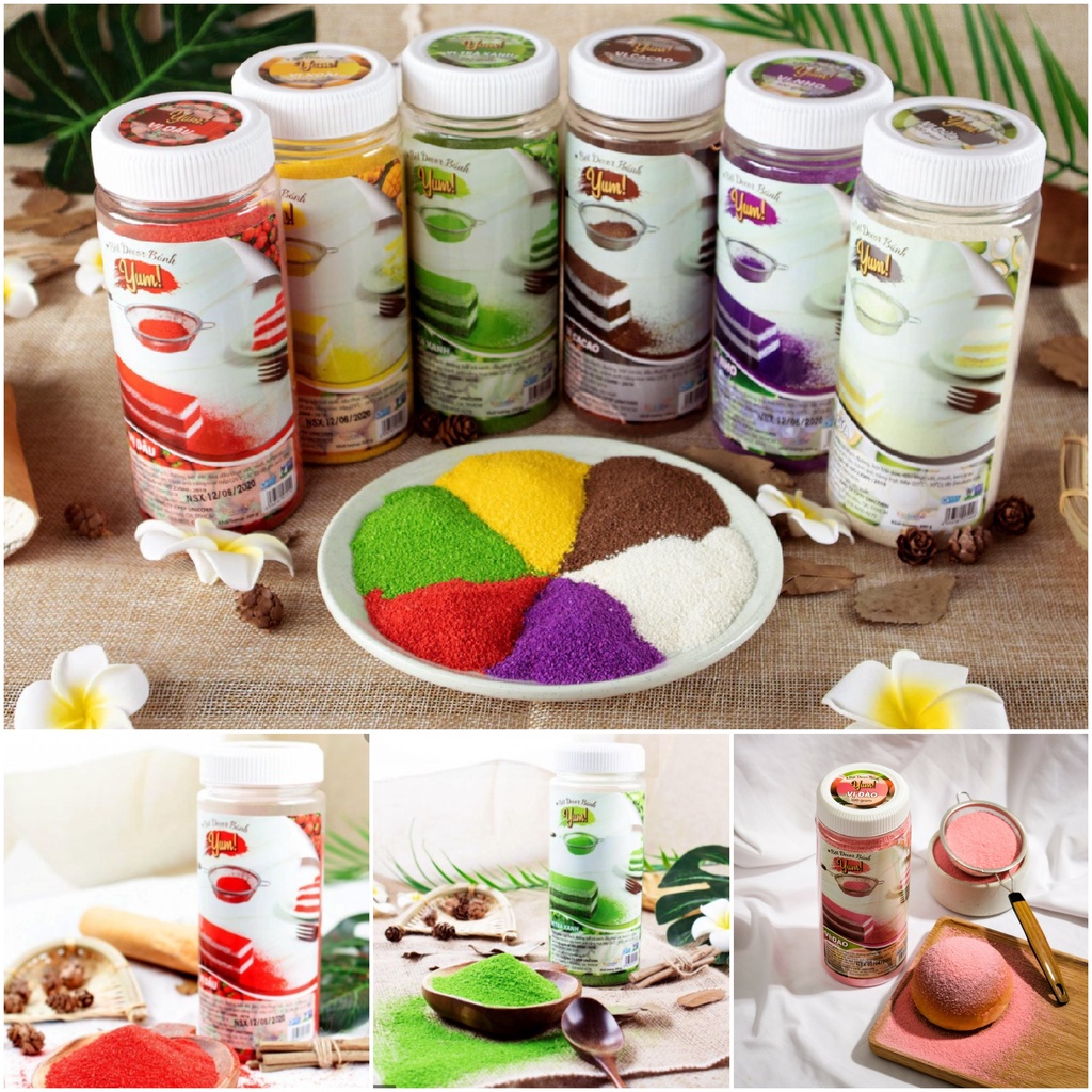Bột rắc bánh sinh nhật 300gr - Trang trí bánh kem, trang trí bánh Gato, trang trí bánh kem, trang trí bánh sinh nhật