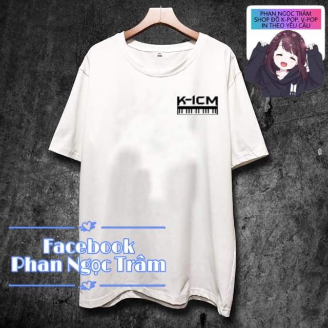 Áo K-ICM Hàng đủ size in theo yêu cầu