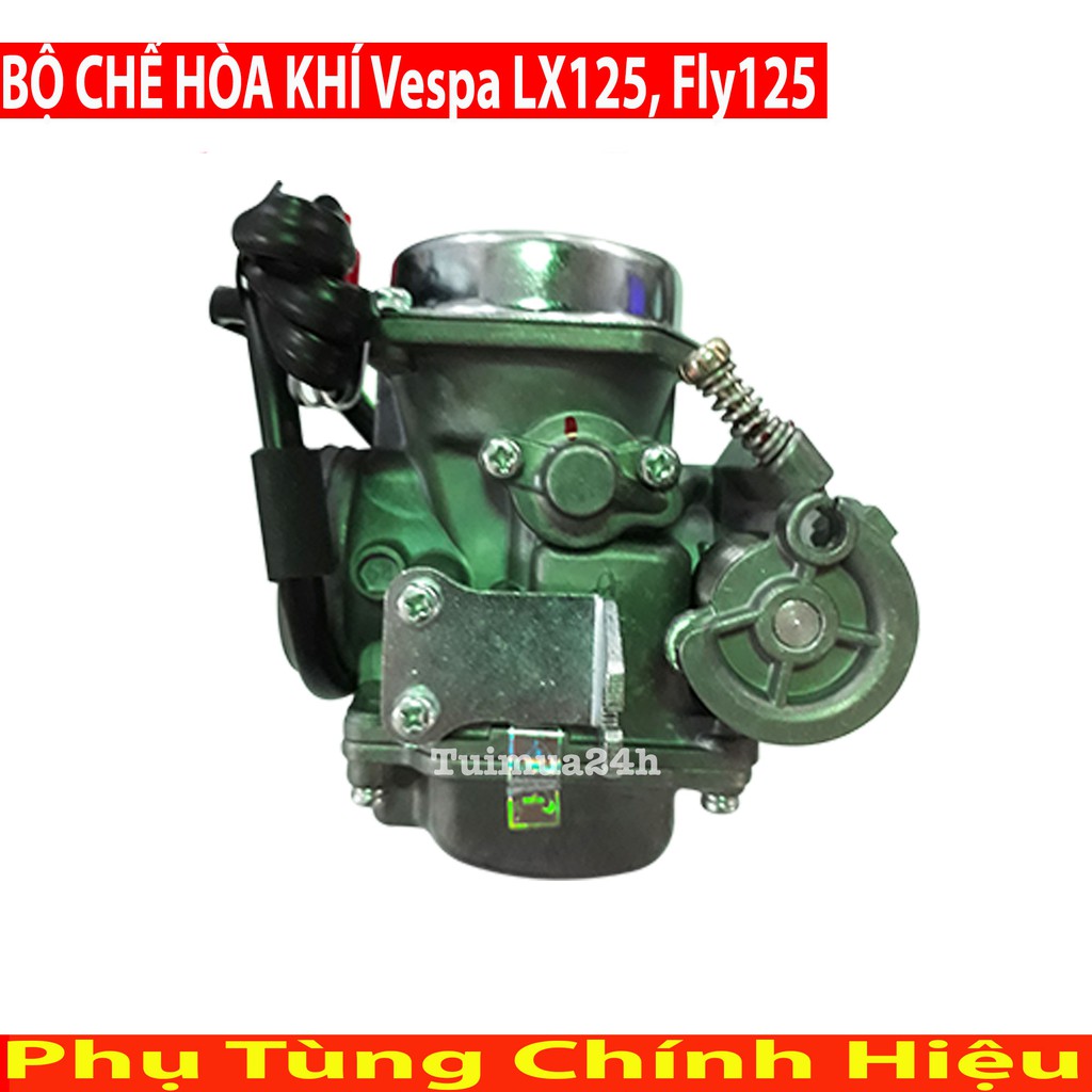 BỘ CHẾ HÒA KHÍ XE TAY GA CENTA PIAGGIO Vespa LX125/150, Fly125
