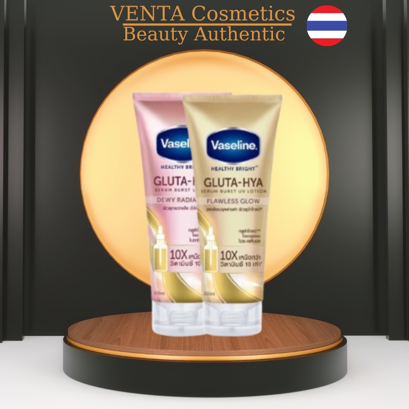 Sữa dưỡng thể Vaseline Healthy Bright Gluta HYA Serum 10X