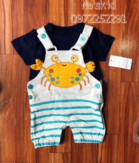  Set yếm áo cua carter cho bé trai
