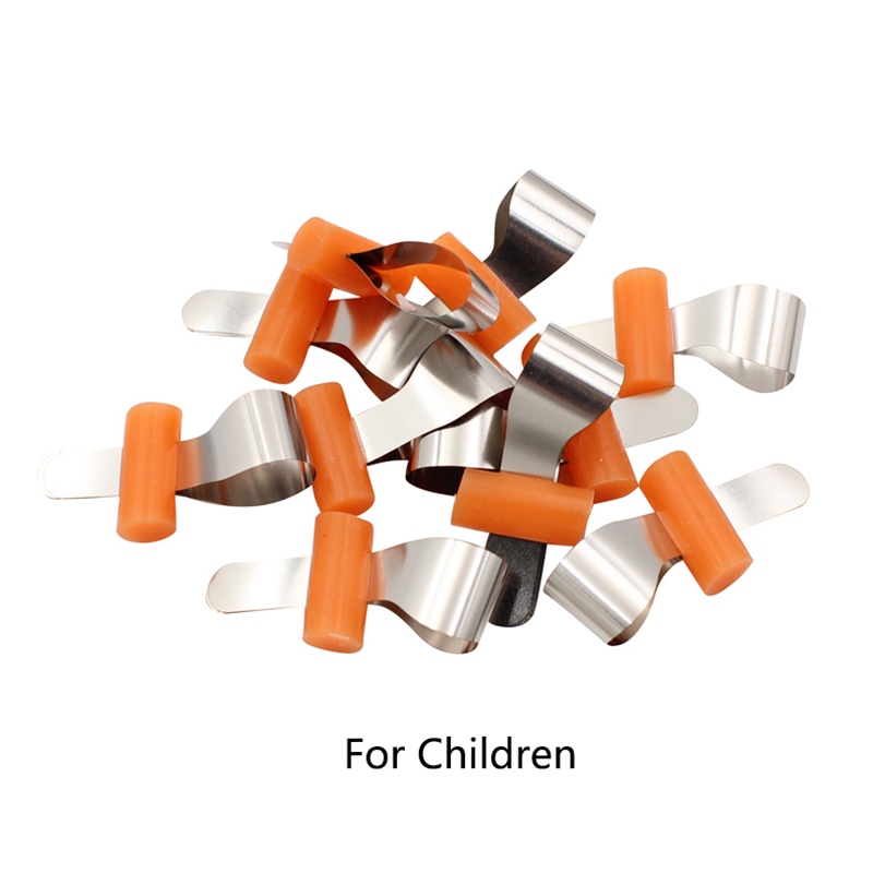 Set 20 Tấm Lót Định Hình Răng Bằng Kim Loại Cho Người Lớn / Trẻ Em