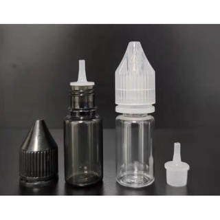 lọ nhựa 10ml chiết mực xăm nắp trắng