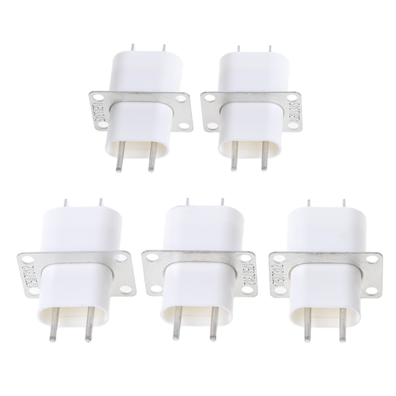 Set 5 Ổ Cắm Điện Từ 4 Chấu Cho Lò Vi Sóng