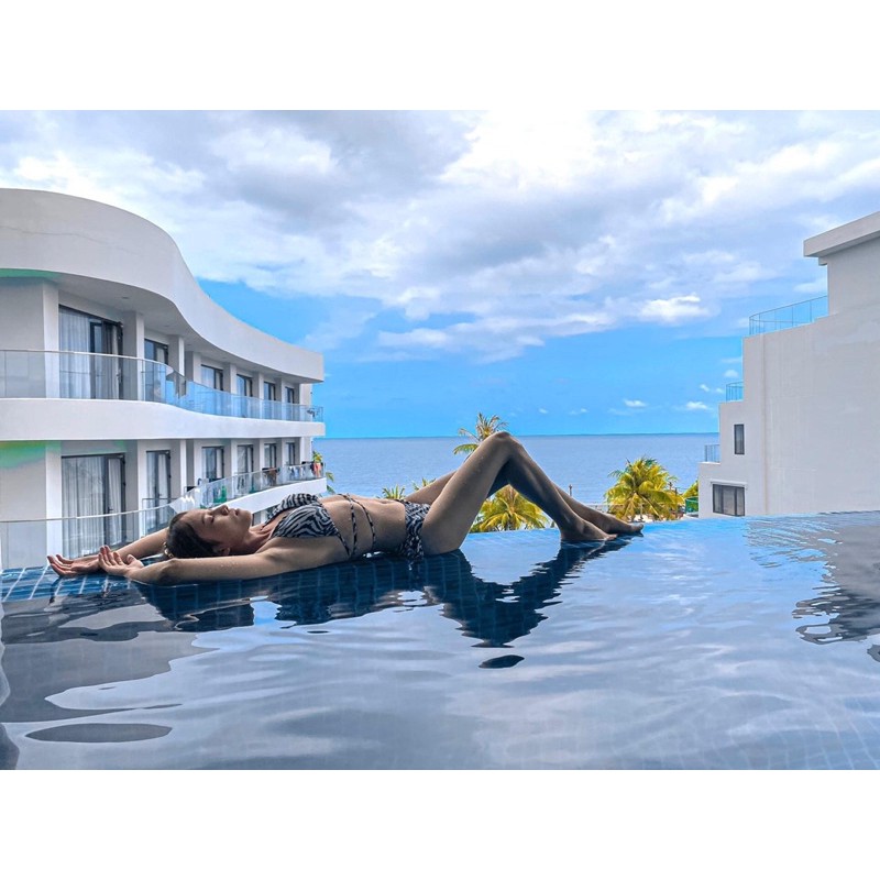 [Mã FAGREEN245 giảm tới 30K đơn 99K] Bikini da vằn kèm khoác (hình thật) | BigBuy360 - bigbuy360.vn