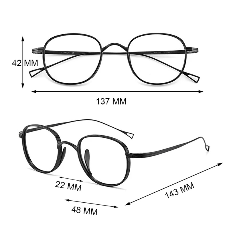 Kính Mát Gọng Titan Siêu Nhẹ Cho Cả Nam Và Nữ