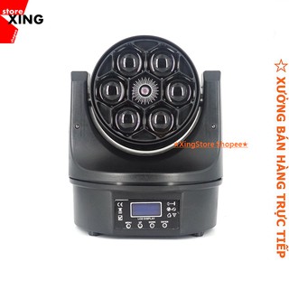 ĐÈN MOVING 6 MẮT LED LASER Đèn sân khấu