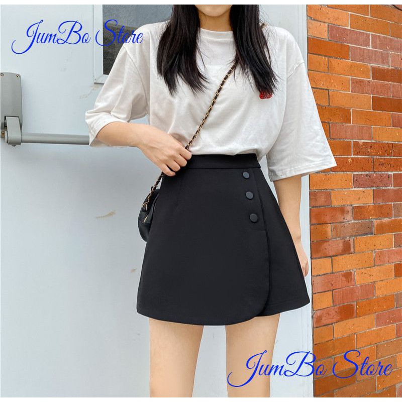 Quần Giả Váy Phối 3 Cúc Chữ A Chất Vải Vintex LOẠI 1 Phong Cách Trẻ Trung - JumBo Store | BigBuy360 - bigbuy360.vn