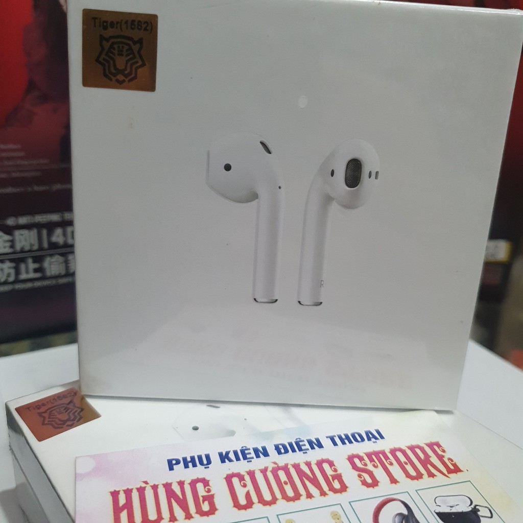 Airpods hổ vằn chip louda 1562M Tai Nghe Bluetooth Không Dây Đổi Tên Định Vị vi trình 3A cảm biến siêu nhạy