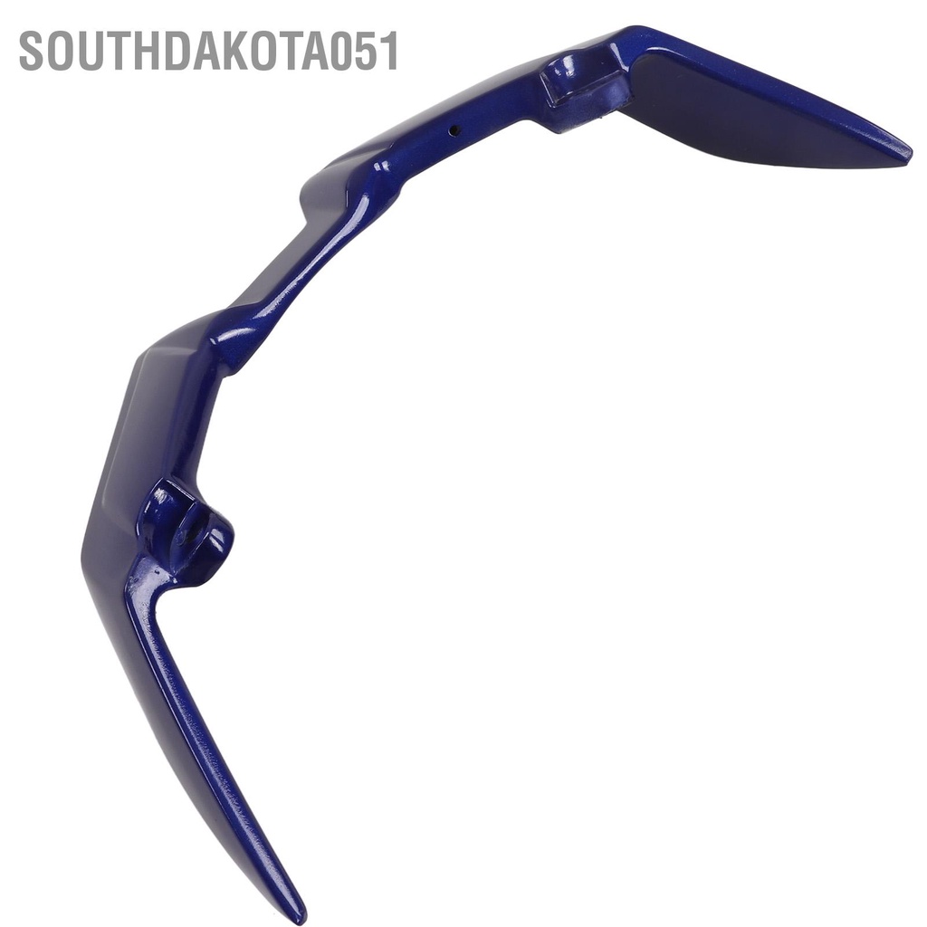 Southdakota051 Xe máy phía trước Fairing Winglet ABS màu xanh lam chịu nhiệt mài mòn Thay thế cho MT ‑ 15 2019+