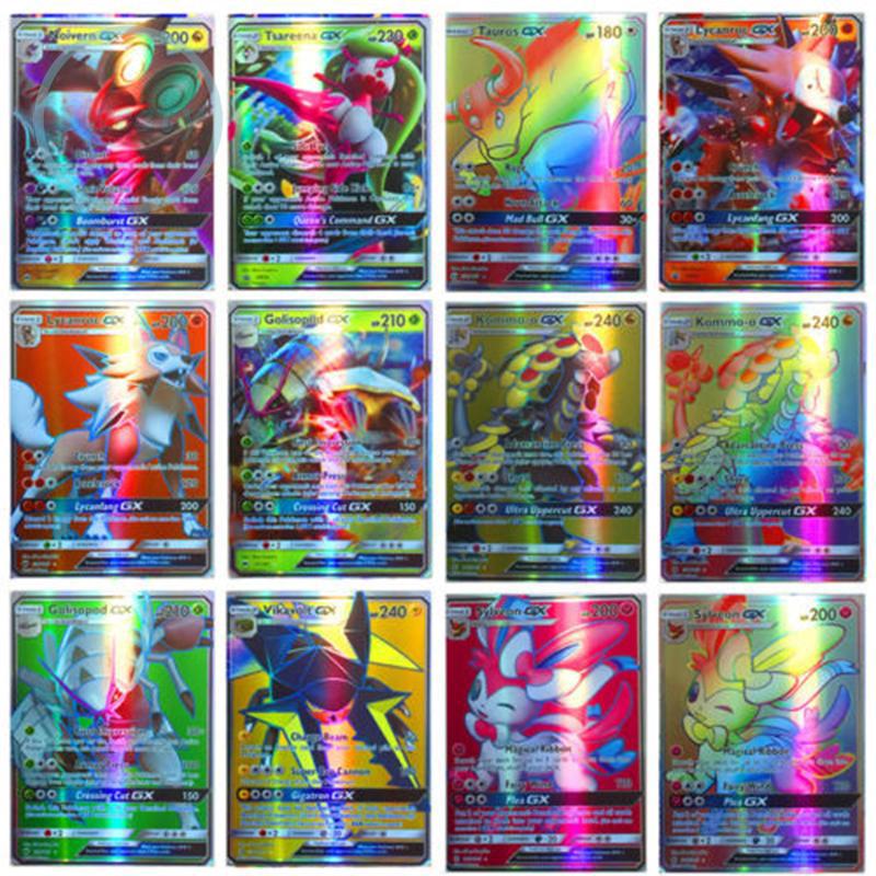 Set thẻ bài Pokemon laser lấp lánh