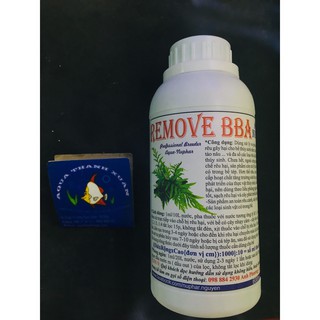 Thuốc diệt rêu Remove BBA cho bể thủy sinh 600ml