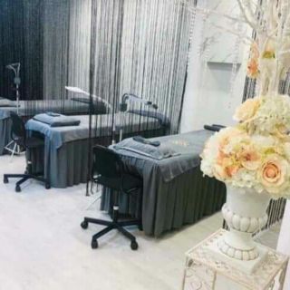 Ga trải giường spa tặng kèm vỏ gối cùng màu