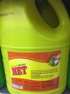 Nước rửa chén đậm đặc Net 4 kg