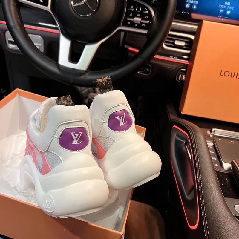 Giày Thể Thao Lv sóng hàng fullbox cao cấp