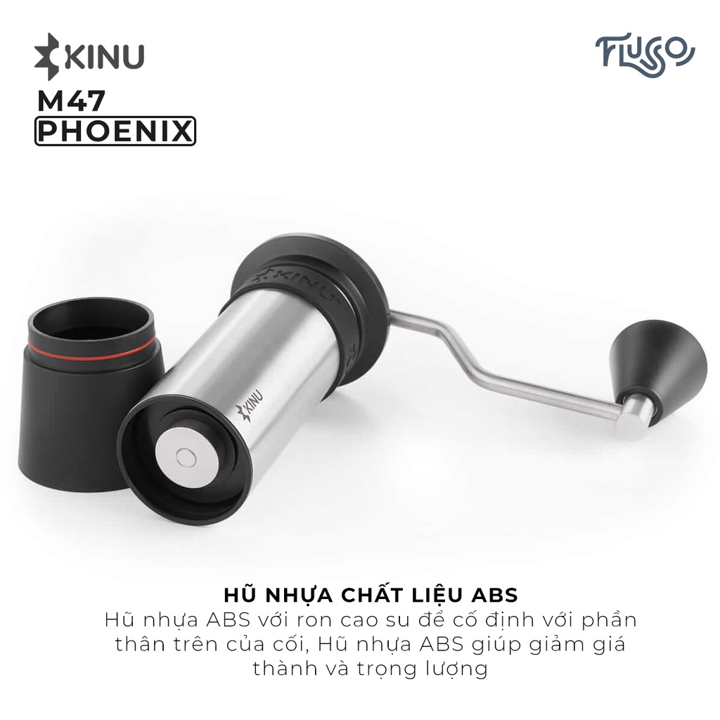 Cối xay cà phê Kinu M47 Phoenix (Bảo hành chính hãng 12 tháng)