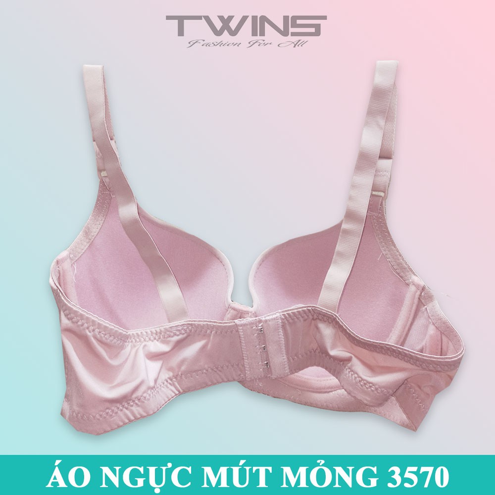 Áo ngực nữ có gọng nâng ngực SD311 mút mỏng màu trơn cúp xéo nguyên ngực thoải mái mặc áo dài, áo sơ mi size 36-38-40