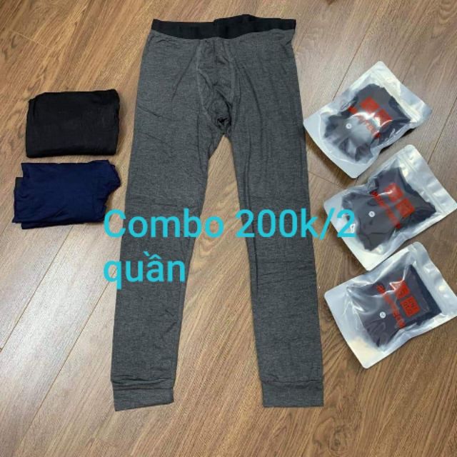 Combo 200k/ 2 Quần giữ nhiệt nam
