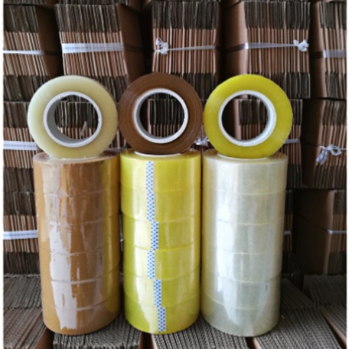 Băng dính cuộn 1kg lõi mỏng, băng keo giá rẻ tại Hà Nội, băng dính 1kg lõi giấy