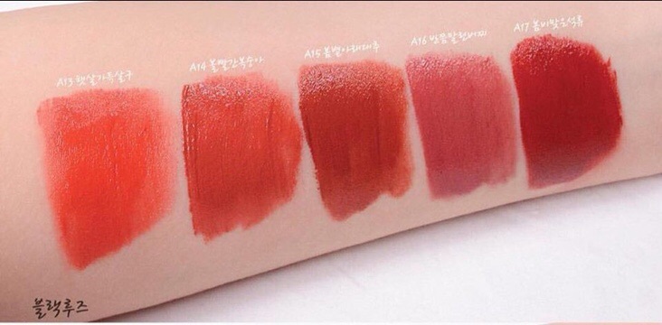 ( Sẵn - Ver 3 ) Son kem Black Rouge Air Fit Velvet Tint Dry Fruit Version 3 | Thế Giới Skin Care