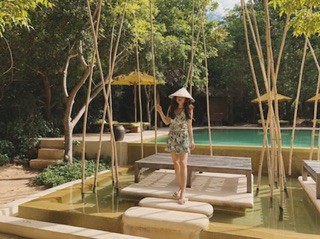 JUMPSUIT MANGO LÁ CỌ