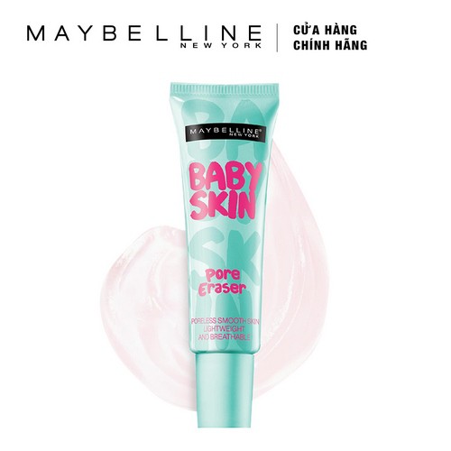 Kem lót mịn da che khuyết điểm Maybelline New York Baby Skin Pore Eraser Primer 22ml