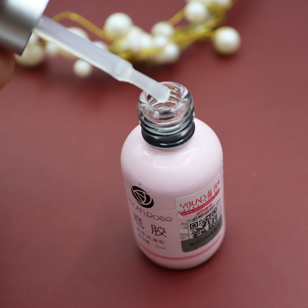 Sơn gel Base Hoa Hồng chính hãng nail Jeliva Chính Hãng 15ml