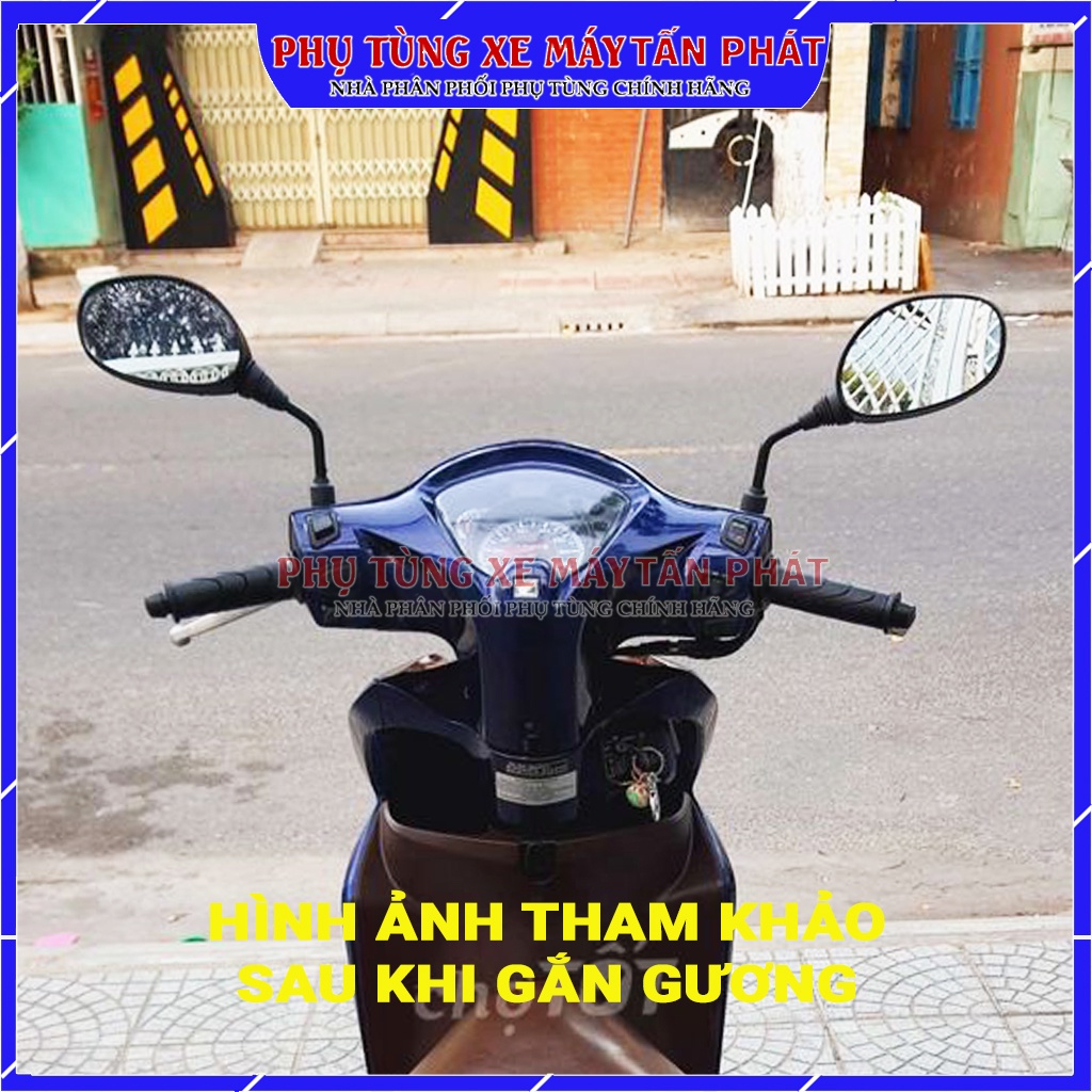 Gương Kính Chiếu Hậu Xe Máy Vision 2014 2015 2016 2017 2018 2019 2020 Chính Hãng Honda