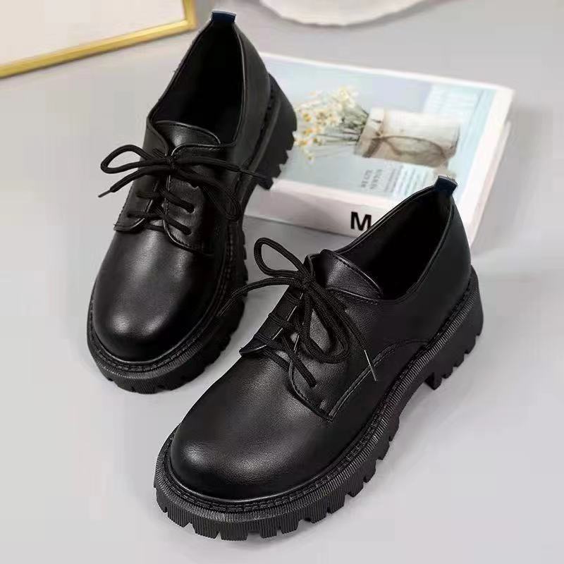 Giày Lười Da Phong Cách Anh Quốc Nhật Bản Size 32 33 34 41 44