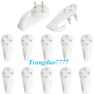 (Size 4*2*1 cm) Đinh Ghim 4 Chân  Đóng Tường Treo Khung Tranh Móc Treo Ảnh Vật Dụng Không Cần Khoan Frame Picture Hanger