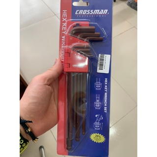 Bộ lục giác bi 9 chi tiết crossman 1.5-10mm - bộ lục giác 9 cây crossman 66-099